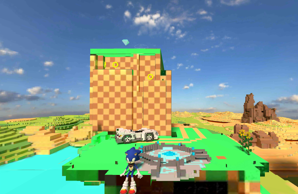 Meta Quest 3 Custom Home: Sonic Green Hills | Oculus Quest 2